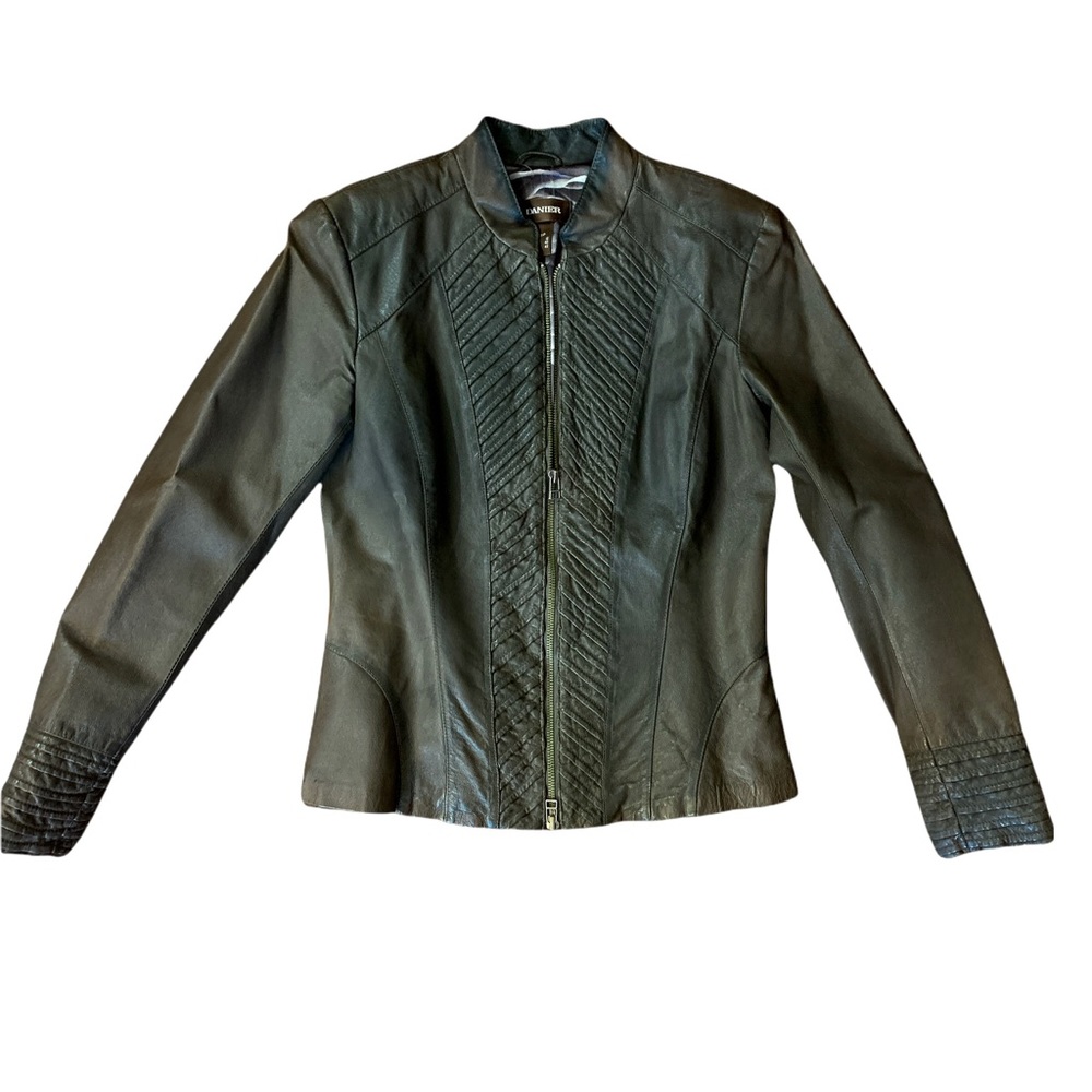 Like NEW Danier Leather Jacket | Graphite Color | Small